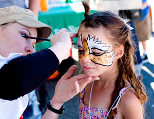 face painting